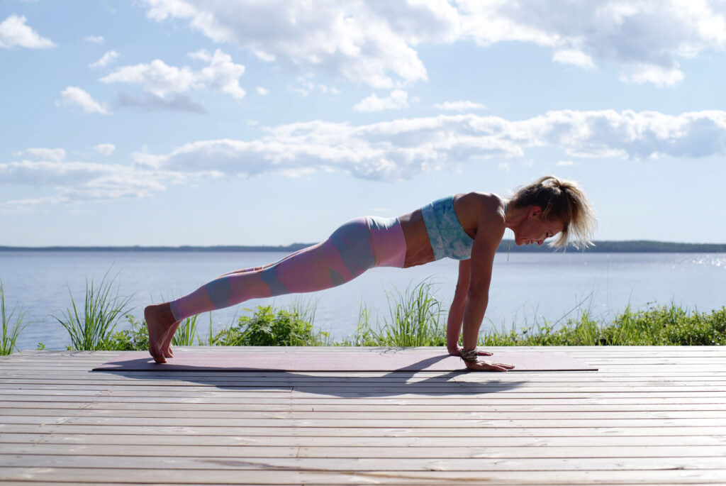 Finding your exercise groove - plank